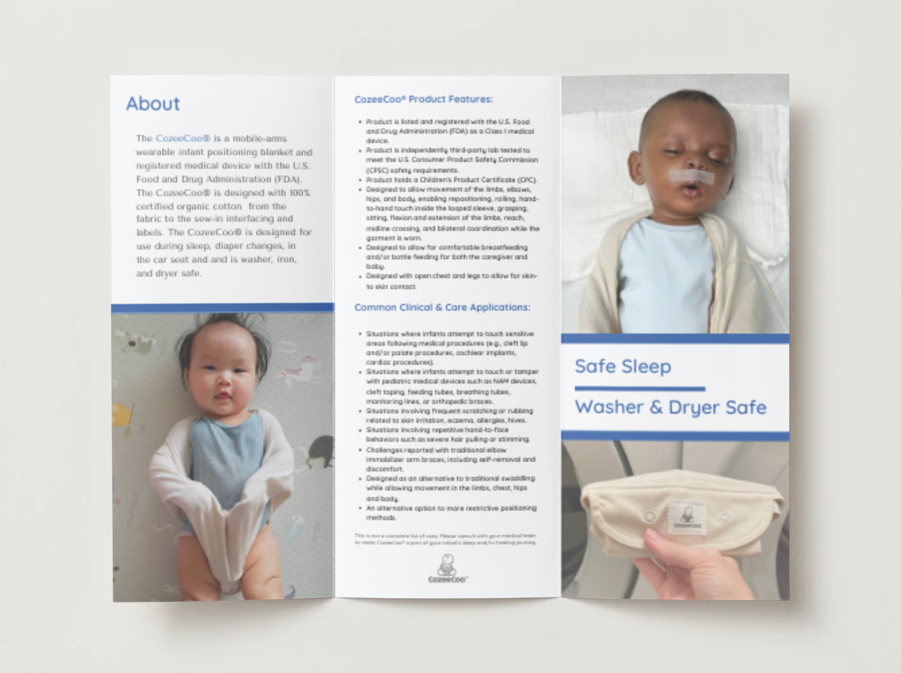 CozeeCoo® Healthcare Brochures — 1 Packet (10 Each)