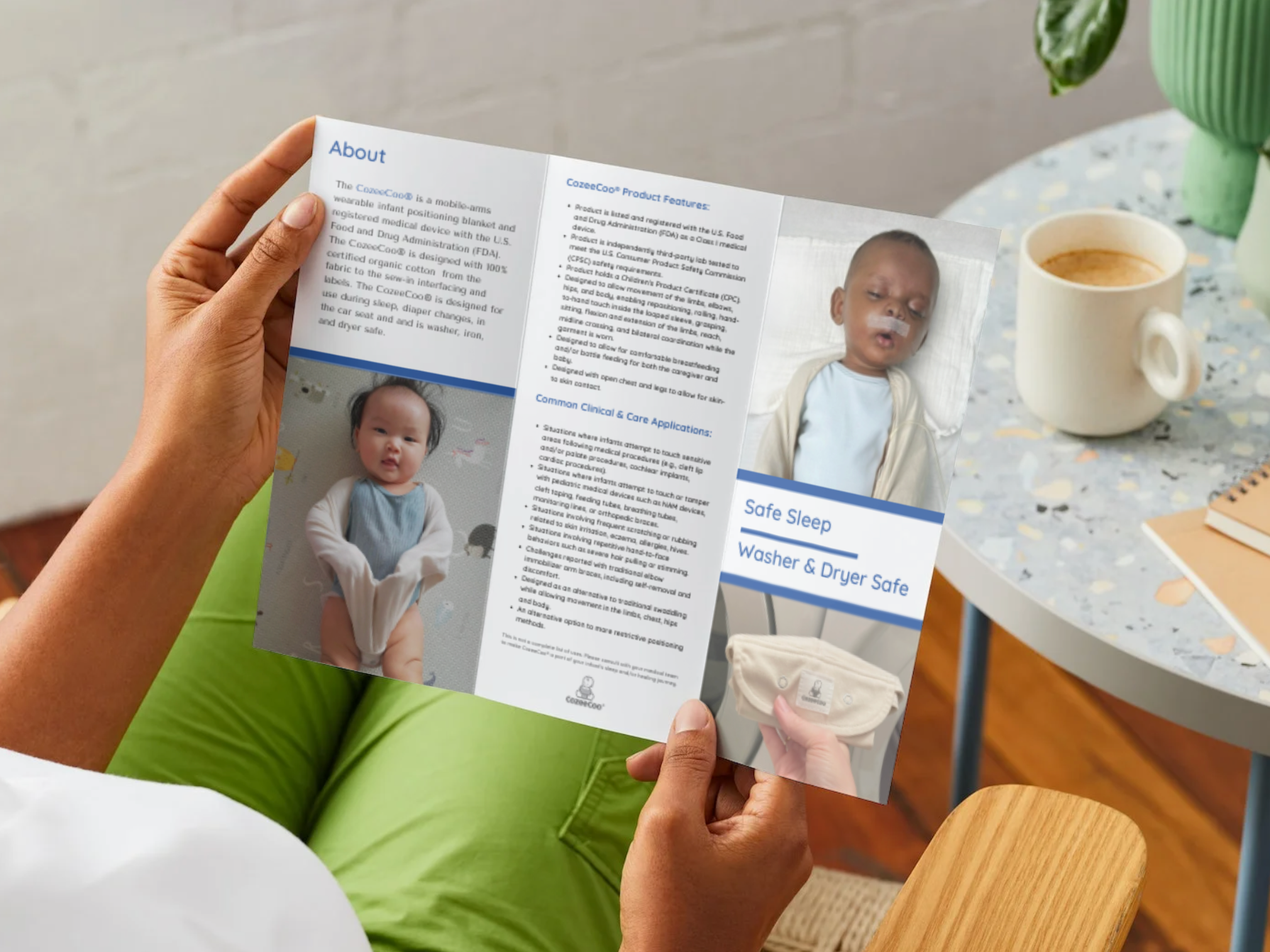 CozeeCoo® Healthcare Brochures — 1 Packet (10 Each)